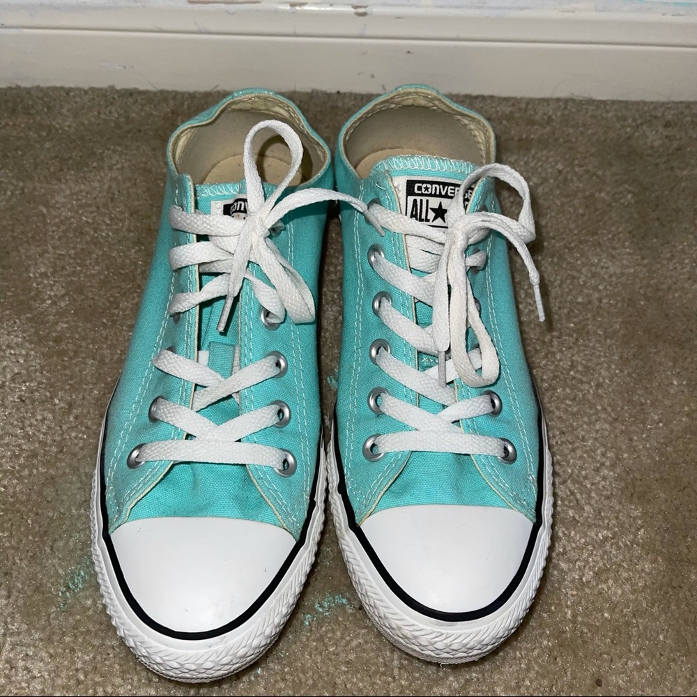 Blue Converse